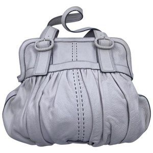 Cole Haan Xl Wqhite Leather Shoulder Bag